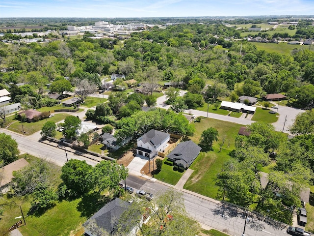 1310 E Alamo St A-B, Unit A-B Brenham, TX 77833 - birds eye view of property with a residential view