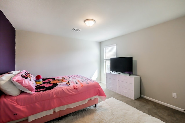 bedroom featuring carpet floors