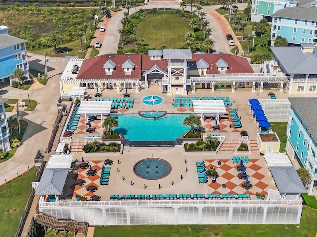 26831 Bay Water Dr, Galveston, TX 77554 - bird's eye view