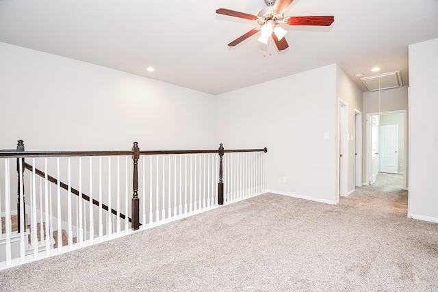 empty room featuring carpet floors