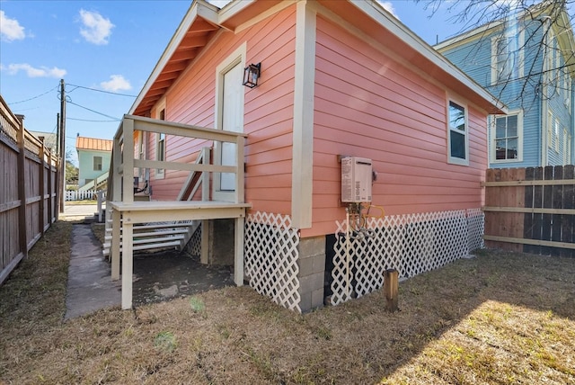 view of property exterior