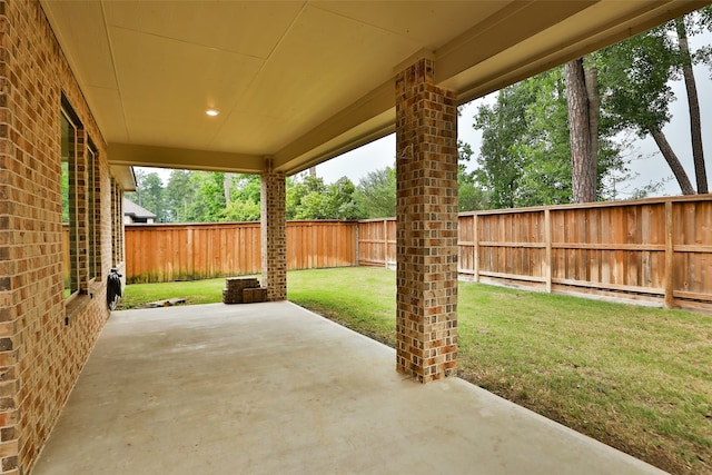 view of patio