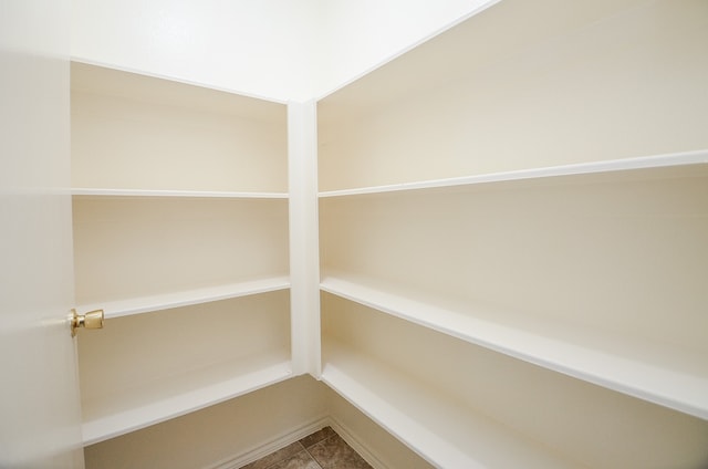 view of storage area