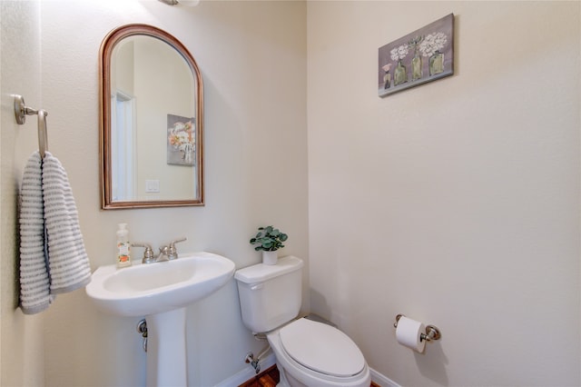 bathroom with toilet