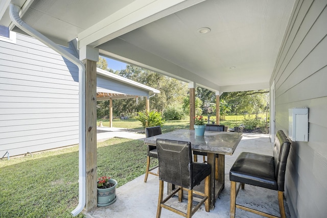 view of patio / terrace