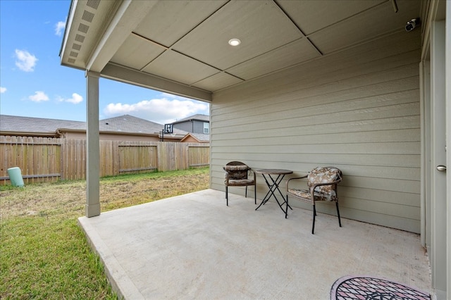 view of patio / terrace