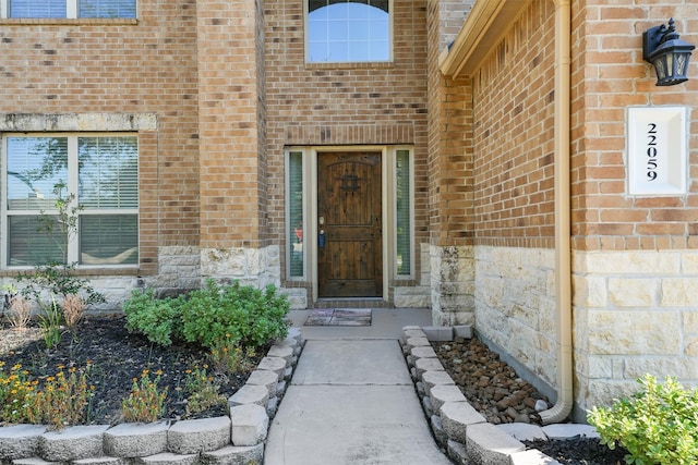 view of property entrance