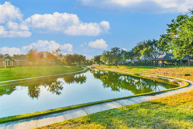 property view of water