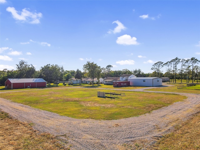 view of yard