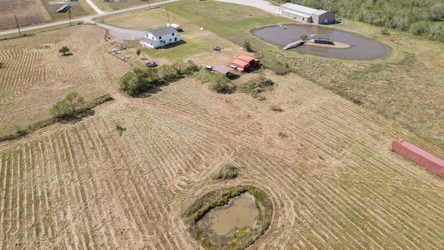 bird's eye view featuring a rural view