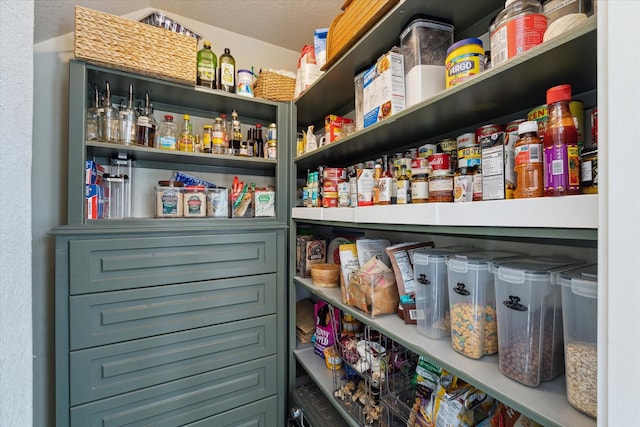 view of pantry