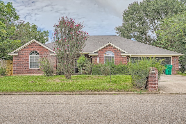 view of ranch-style house