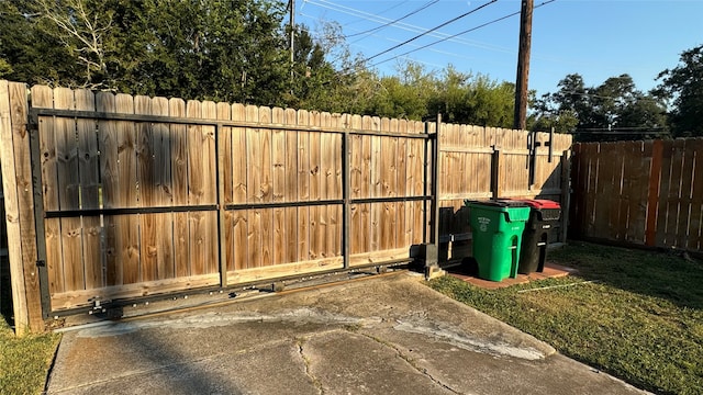 view of gate