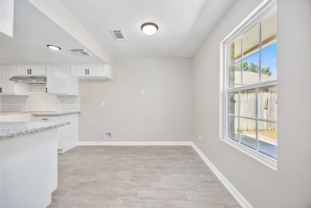 interior space featuring plenty of natural light