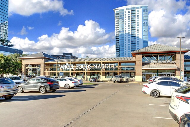 view of vehicle parking