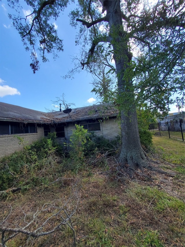 view of home's exterior