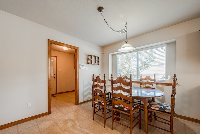 view of dining space