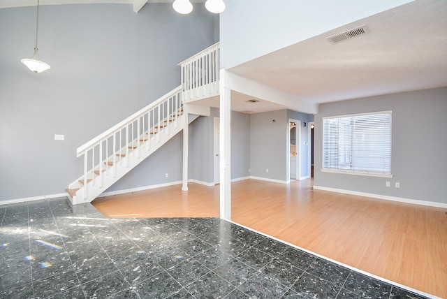 interior space featuring hardwood / wood-style floors