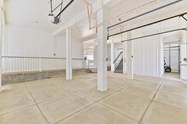 11707 Beachside, Galveston, TX 77554 - garage with a garage door opener
