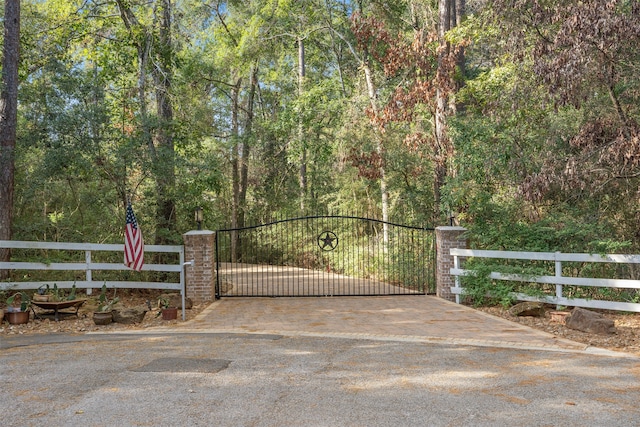 view of gate