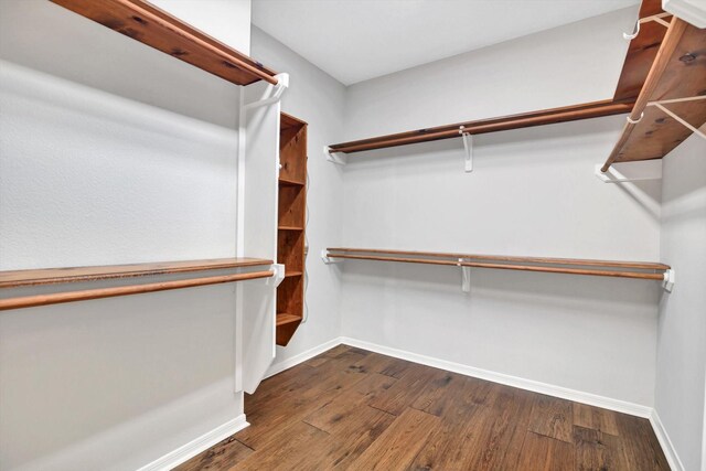 816 Lake Rd, Lake Jackson, TX 77566 - spacious closet featuring wood finished floors