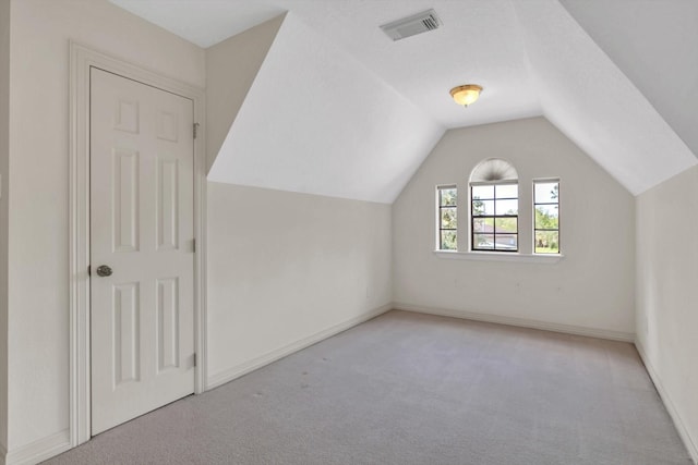 816 Lake Rd, Lake Jackson, TX 77566 - additional living space featuring carpet flooring, lofted ceiling, and baseboards