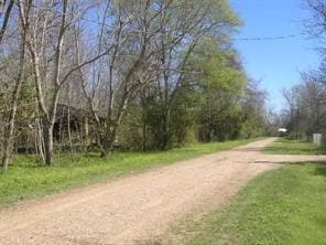 view of road