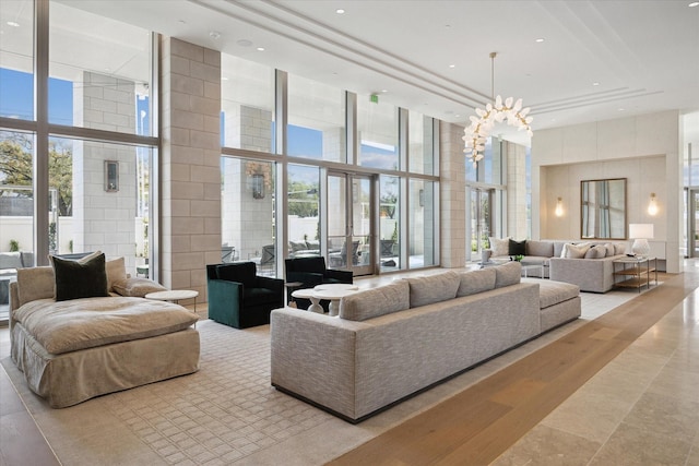 view of building lobby
