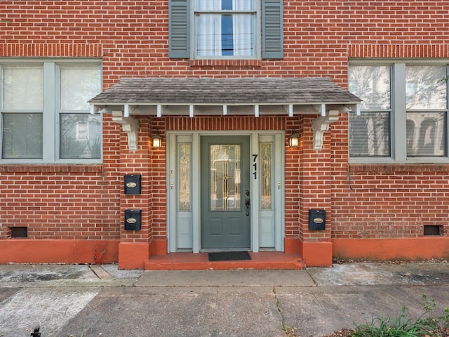 view of entrance to property