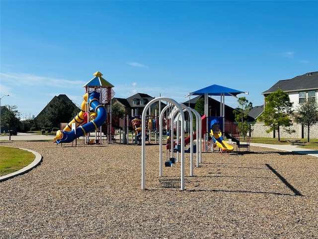 view of play area