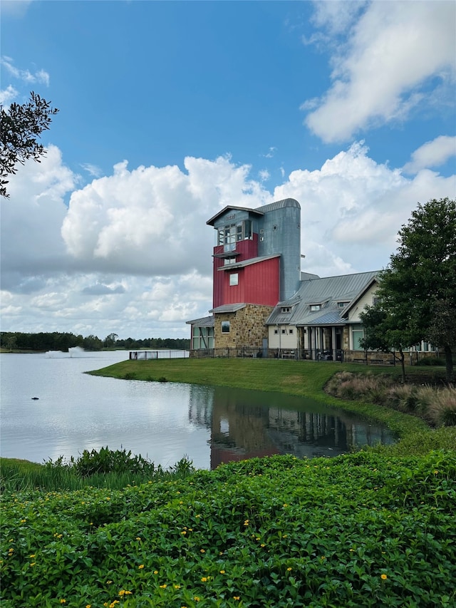 property view of water