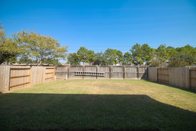 view of yard