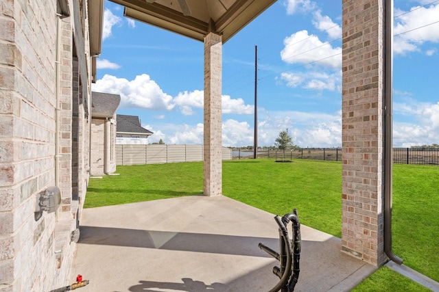 view of patio