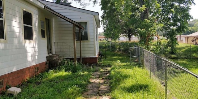 view of yard