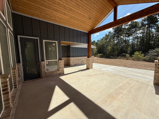 view of patio / terrace