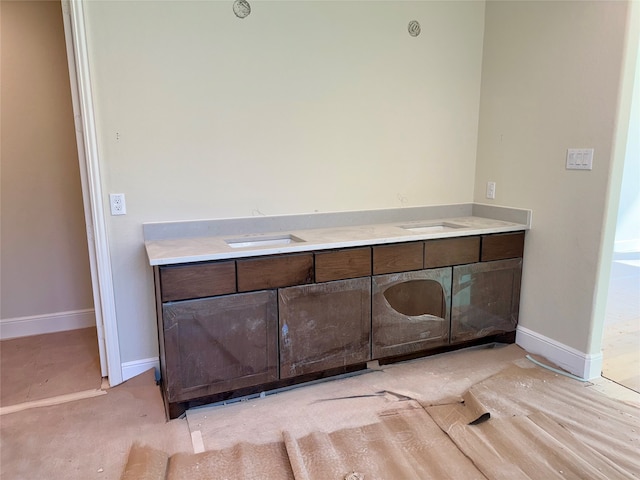 bathroom featuring sink