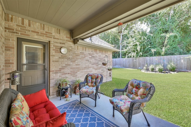 view of patio