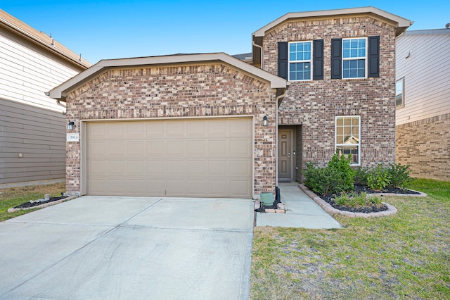 view of front of house with a front yard