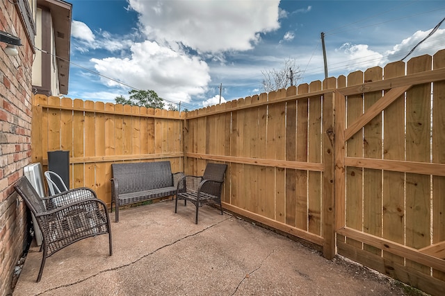 view of patio / terrace