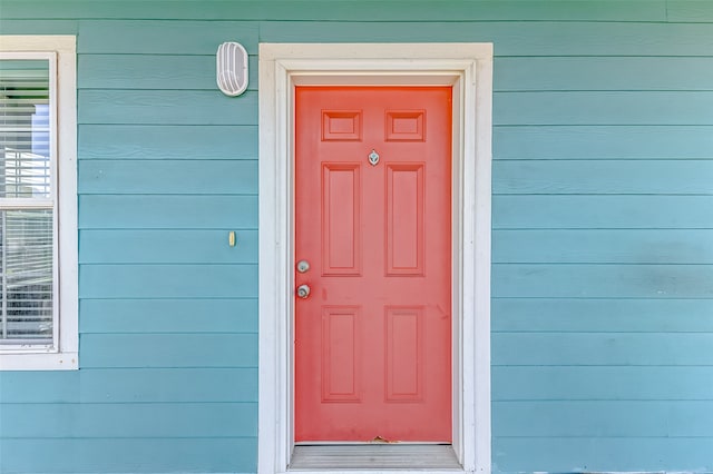 view of entrance to property