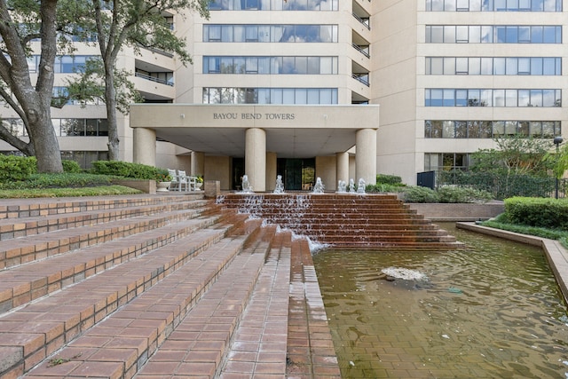 view of property featuring a water view