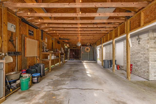 view of horse barn