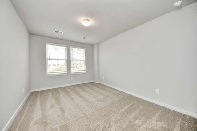 empty room with carpet floors