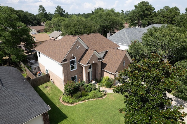 aerial view