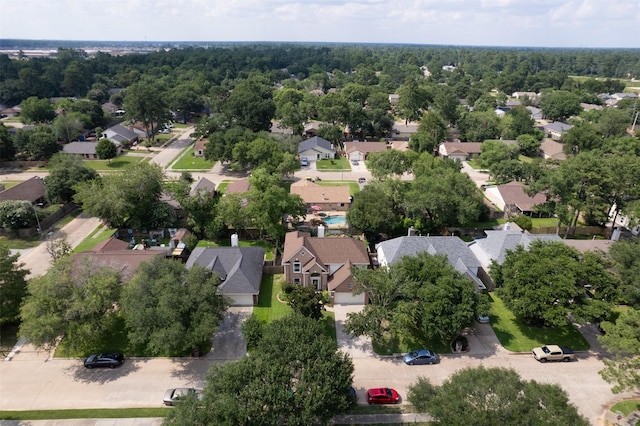 birds eye view of property featuring a residential view