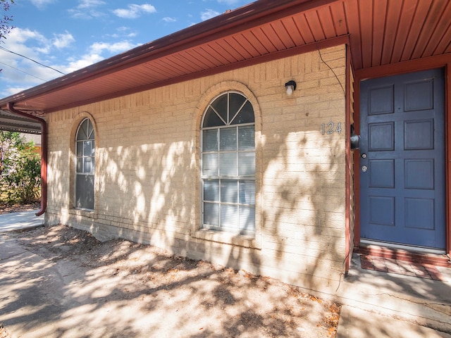 view of property entrance