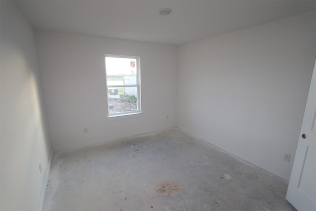 view of unfurnished room