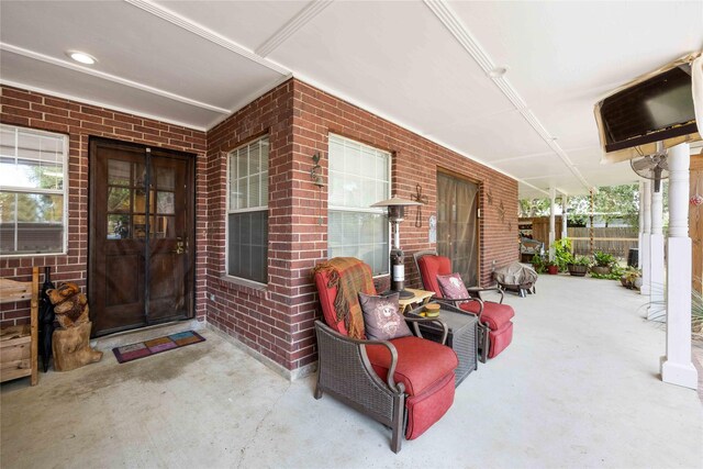 1290 County Road 145, Alvin, TX 77511 - view of patio / terrace