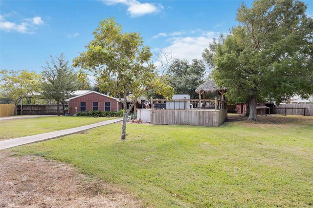 1290 County Road 145, Alvin, TX 77511 - view of yard