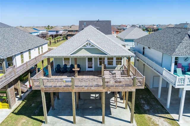 view of rear view of house